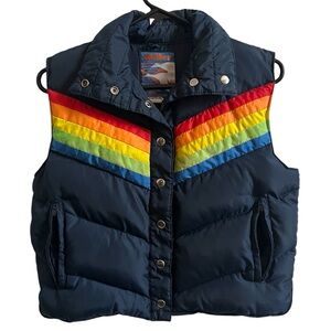 🎉Host Pick! VINTAGE Hard to Find Unisex Antler brand down-filled vest